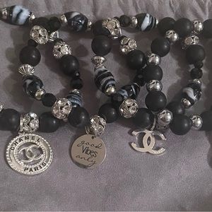 Custom Charm Bracelet Stack